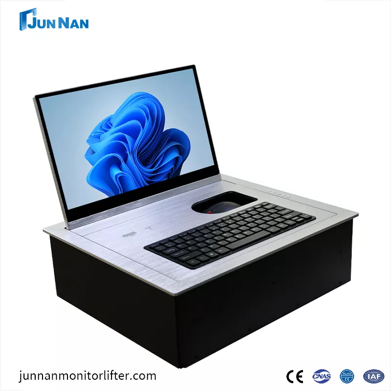 Napa LCD Monitor Flip-Flop minangka Pilihan sing Luwih Pinter kanggo Tabel Konferensi Modern?